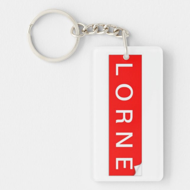 Lorne chain key ring (Front)