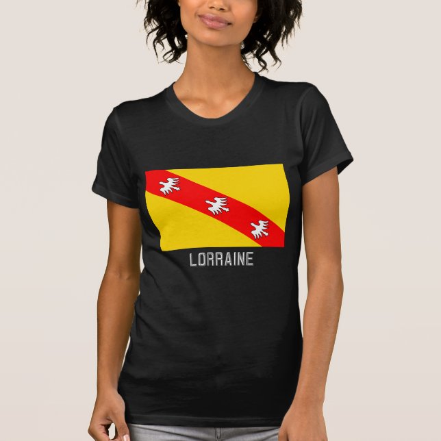 Lorraine flag with name T-Shirt (Front)