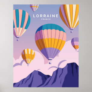 Lorraine France travel Poster
