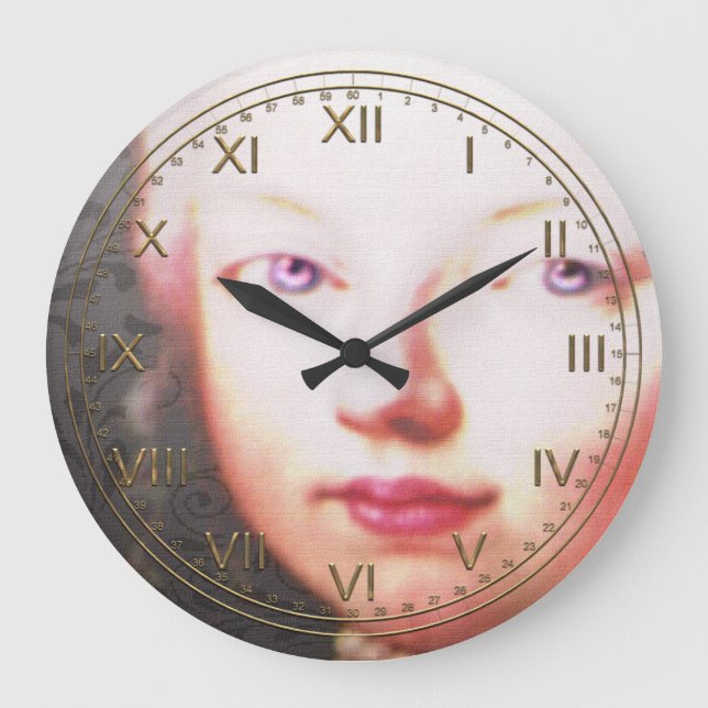 Lorraynna French Baroque Large Clock (Front)