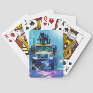Lorry Big Rig Truck-Driver's Card Deck