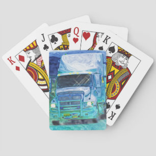 Lorry Big Rig Truck-Driver's Card Deck