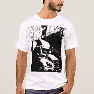 Lorry Truck in Montreal Canada. Truck Driver T-Shirt