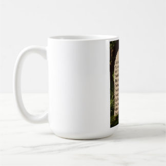 Los 10 mandamientos coffee mug