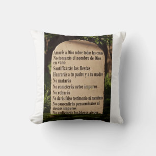 Los 10 mandamientos cushion