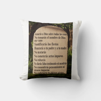 Los 10 mandamientos cushion