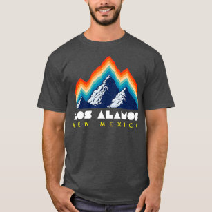 Los Alamos New Mexico   Ski Resort 1980s Retro T-Shirt