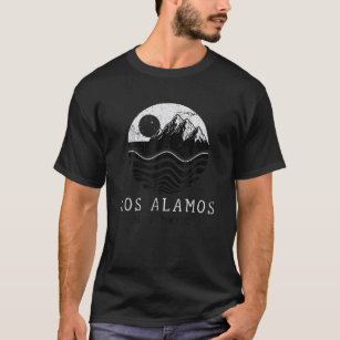 Los Alamos Vintage Mountains Hiking Camping New Me T-Shirt