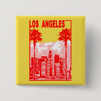 Los Angeles 15 Cm Square Badge