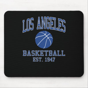 Los Angeles Basketball Mouse Pad