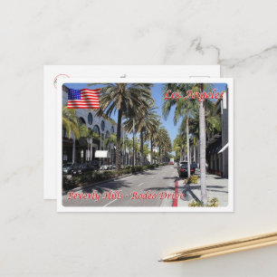 Los Angeles - Beverly Hills - Rodeo Drive - U.S.A. Postcard