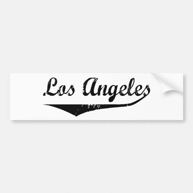 Los Angeles Bumper Sticker (Front)