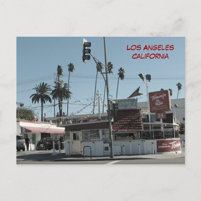 Los Angeles Burgers Postcard! Postcard (Front)