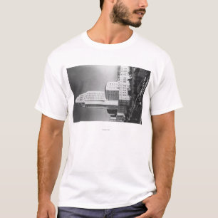 Los Angeles, CA City Hall and Town View T-Shirt