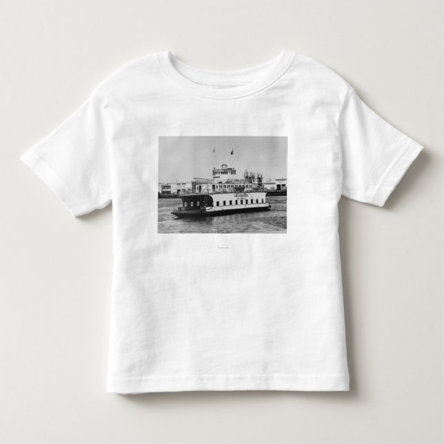 Los Angeles, CA Ferry Islander near Harbour Toddler T-Shirt (Front)