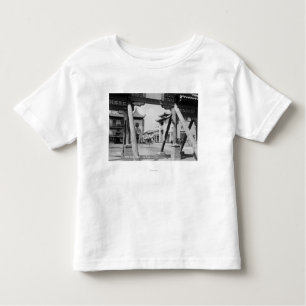 Los Angeles, CA New Chinatown Street Scene Toddler T-Shirt