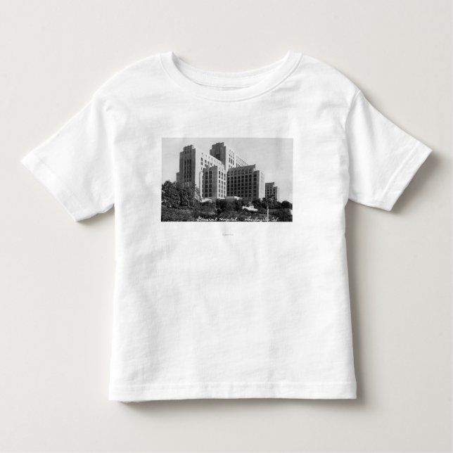 Los Angeles, CA View of General Hospital Toddler T-Shirt (Front)