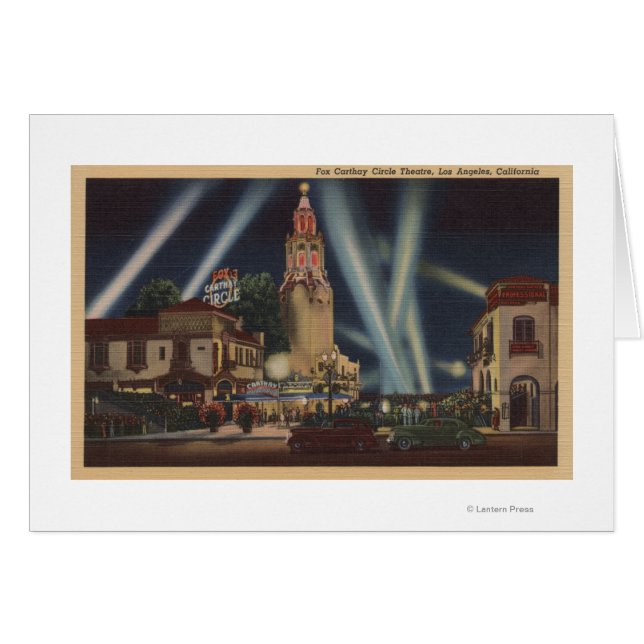 Los Angeles, CAFox Carthay Circle Theatre View (Front Horizontal)