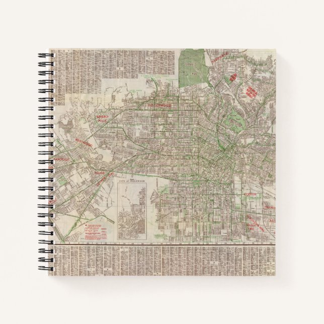 Los Angeles, California 2 Notebook (Front)