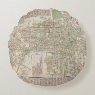 Los Angeles, California 2 Round Cushion