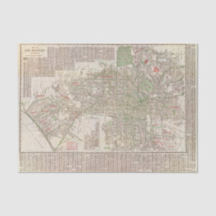 Los Angeles, California 2 Tissue Paper