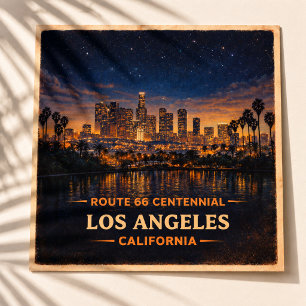 Los Angeles California Centennial Poster