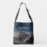Los Angeles California City Skyline at night