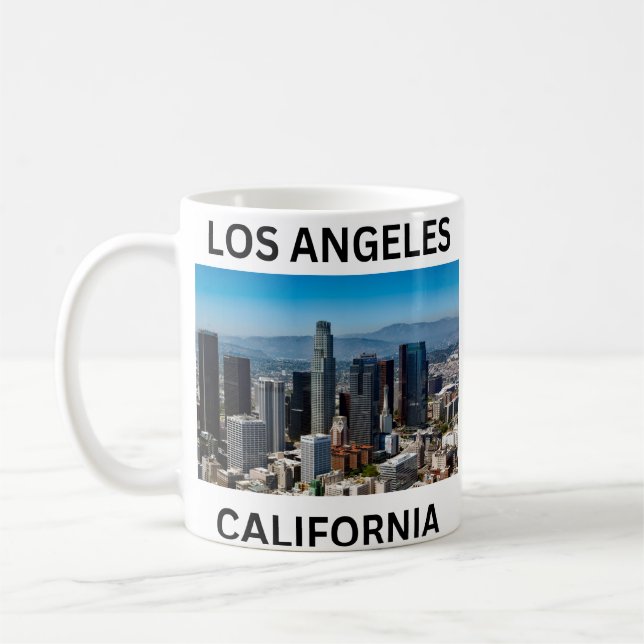 Los Angeles, California coffee mug  (Left)