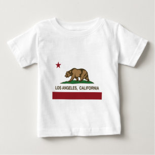 Los angeles california flag baby T-Shirt