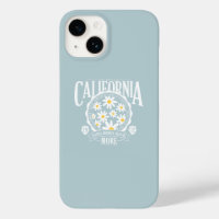 Los Angeles California Floral Graphic
