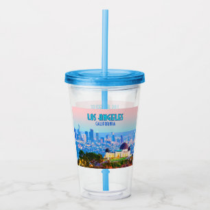 Los Angeles California Griffith Observatory Acrylic Tumbler
