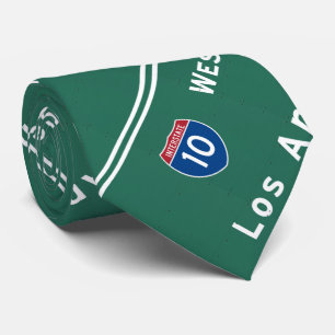 Los Angeles California Interstate Highway Freeway Tie