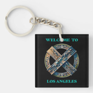 Los Angeles California Key Ring