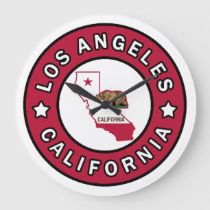 Los Angeles California Large Clock