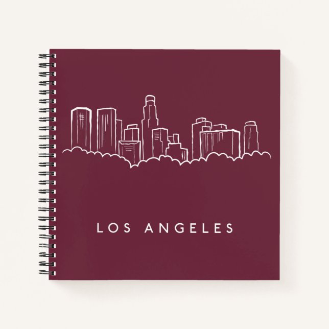 Los Angeles California Notebook (Front)