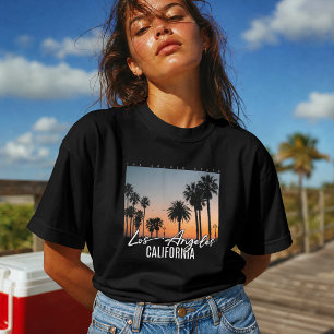 Los Angeles California Palm Sunset T-Shirt