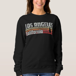 Los Angeles California Retro Style Vintage 70s 80s Sweatshirt