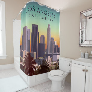Los Angeles, California Shower Curtain