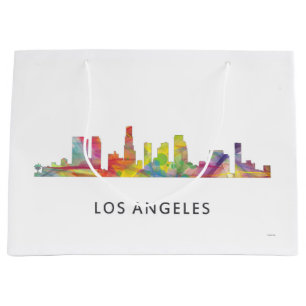 LOS ANGELES, CALIFORNIA SKYLINE WB1- LARGE GIFT BAG