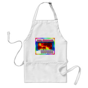 "Los Angeles California Sunset Palm Trees" Apron