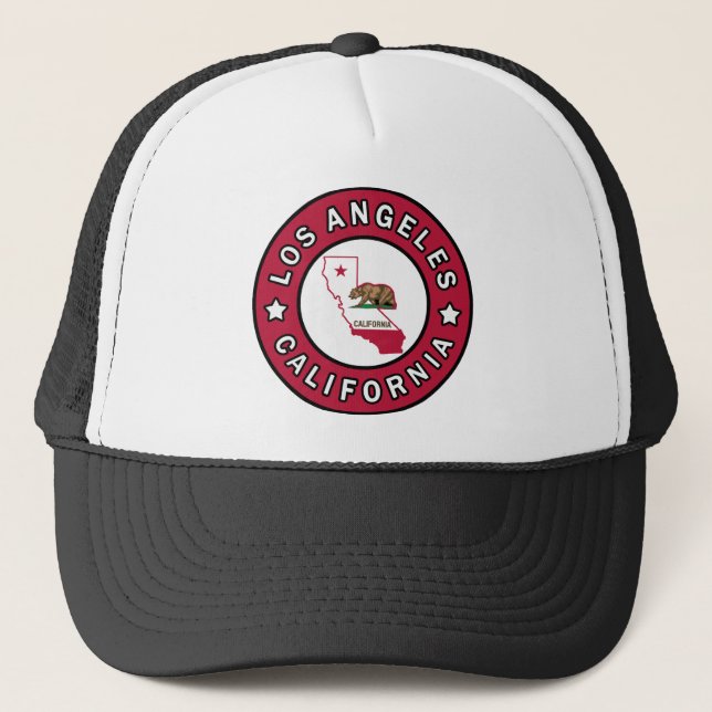 Los Angeles California Trucker Hat (Front)