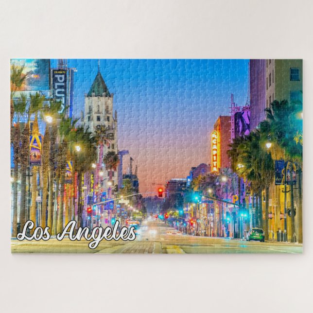 Los Angeles, California, USA Jigsaw Puzzle (Horizontal)