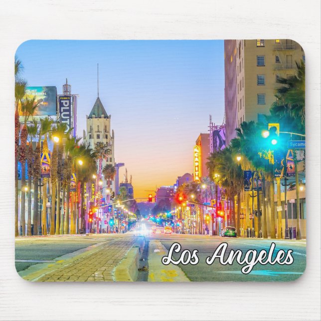 Los Angeles, California, USA Mouse Pad (Front)