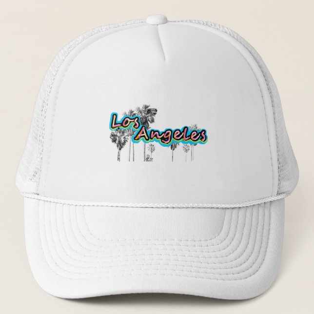 Los Angeles - California USA Trucker Hat (Front)