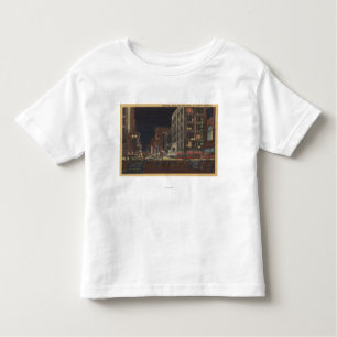 Los Angeles, CASouth View of Broadway from 6th Toddler T-Shirt