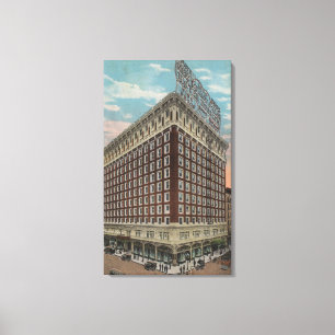 Los Angeles, CAView of the Hotel Rosslyn Canvas Print