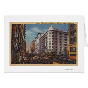 Los Angeles, CAView of Warner Bros. on 7th St.