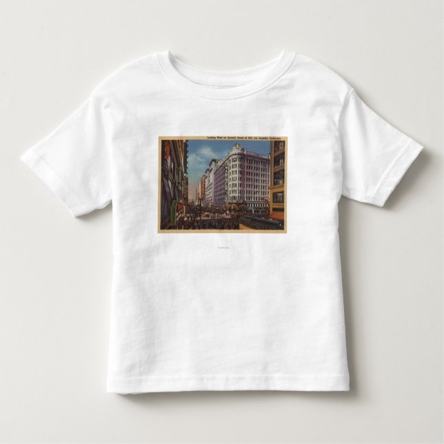 Los Angeles, CAView of Warner Bros. on 7th St. Toddler T-Shirt (Front)