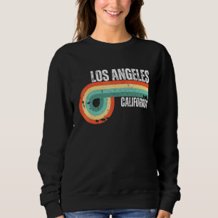 Los Angeles City California State Vintage Retro So Sweatshirt