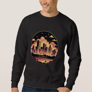 Los Angeles City California USA Minimalist Sweatshirt